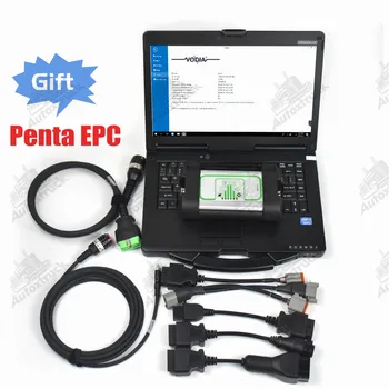CF53 portátil Penta EPC marina de diagnóstico del motor para Volvo Penta herramienta de diagnóstico vocom 88890300 penta vodia