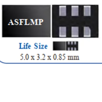 (1PCS)ASFLMPLV-58.000/60.000/61.400/61.440/64.000/65.000/65.536/66.000 MHZ-LR-T de salida de LVDS MEMS RELOJ OSCILADOR de Baja Potencia