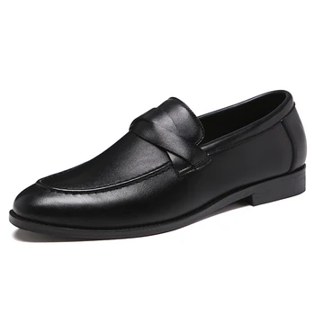 Formal De Los Zapatos De Los Hombres De Oficina De Cuero Zapatos De Los Hombres Clásicos Zapatos De Vestir Mocasines De Hombres Elegantes Zapatos De Lujo De Negocios Zapatos