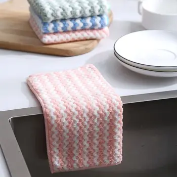 Cocina Anti-Grasa de Limpiar los Trapos de Microfibra para Limpiar el Hogar toalla de Cocina Productos de Limpieza Multifuncional Herramientas de Limpieza