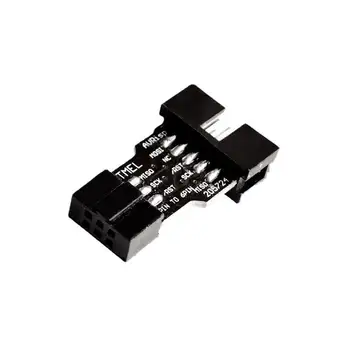 USBasp/STK500 10PIN a 6PIN de conversión estándar socket BTE13-006