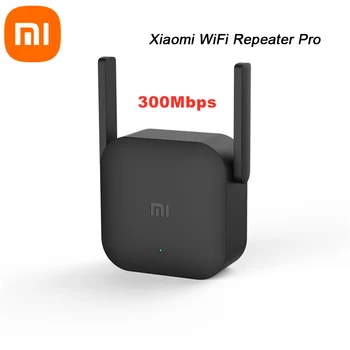 Xiaomi Mijia WiFi Repetidor Pro 300M Mi Amplificador de Red Expansor de Alimentación del Router Extender Roteador 2 Antena de Router Wi-Fi
