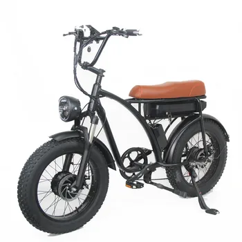 2000W SMLRO E5 Ebike Eléctrica de la Bici de 48V Motor de la Grasa de los Neumáticos de Bicicleta de Montaña de la Playa de Nieve Retro de Bicicletas para Hombres Ebik Kit de Conversión