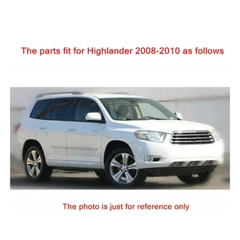 Para 2008, 2009 y 2010 Toyota Highlander Parachoques Delantero Soporte del Retén del Soporte de Montaje 1 Par de LH RH
