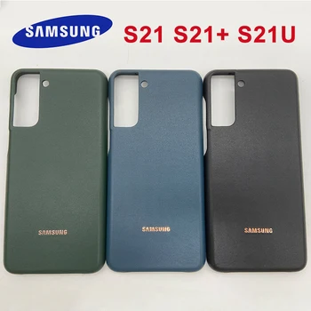 S21+ de Caso para Samsung Galaxy S21 Además del Caso de Cuero de Lujo de Alta Calidad de la Cubierta del Teléfono de la Vendimia de Shell para el Galaxy S21 Ultra S21Ultra