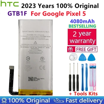 100% Original Nuevo de Alta Calidad GTB1F 4080mAh Teléfono de Reemplazo de la Batería Para Google Píxel 5 GD1YQ GTT9Q Baterías Batería + Herramientas