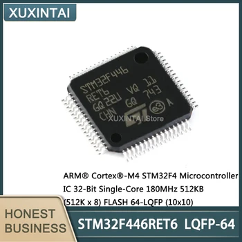 1~5Pcs Nuevo Original STM32F446RET6 STM32F446 Microcontrolador de MCU IC de 32 Bits de un Solo Núcleo 180MHz 512KB (512K x 8) FLASH DE 64-LQFP