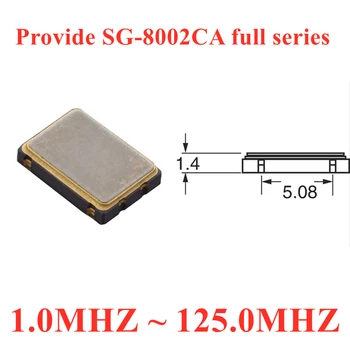 (10PCS) SG-8002CA 1.000000 MHz PC BQ3309CA400417 XTAL de OSC XO CMOS 4-SMD Original en Stock activo oscilador de cristal