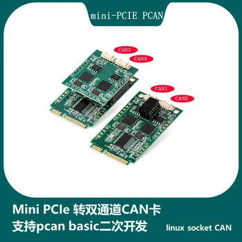 Canal Dual PCI Express Mini se PUEDEN junta PCAN-miniPCIe compatible con IPEH-003049