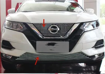 Para Nissan QASHQAI 2019-2021 de la aleación de aluminio de la rejilla frontal de protección de la decoración de la lucha contra el mosquito de los accesorios del coche