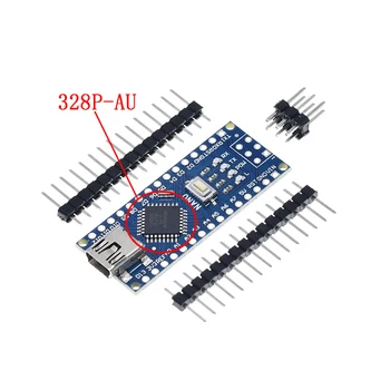 5PCS Nano 3.0 controlador compatible con Arduino nano CH340 controlador USB SIN CABLE NANO V3.0