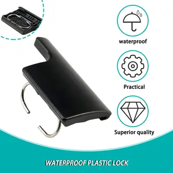 Plástico Durable Impermeable Carcasa Submarina Cuadro de Bloqueo para GOPRO HD Hero3+ Accesorios Hebilla de la Vivienda Para GoPro Hero3+