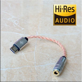 La música Asistente de TIPO C, a 3.5 para auriculares cable del adaptador de aplicaciones de teléfono móvil USB de decodificación de la tarjeta de sonido