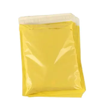 100pcs amarillo Bolsa de Mensajero Expreso de Sobres Bolsas de Almacenamiento de Correo Bolsas autoadhesivas Sello PE Bolsa de Plástico de Embalaje