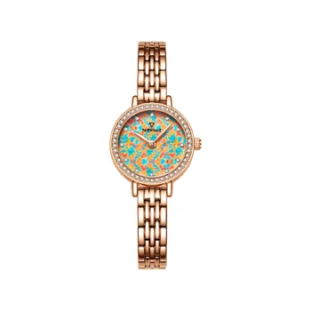 Marca Fairwhale las Mujeres de Lujo del Reloj de las Señoras de los Relojes de la Vendimia del Cuarzo reloj de Pulsera de los 30M Impermeable Austria Bisel de Cristal