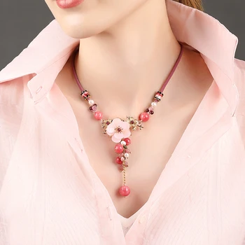 1pcs Estilo Antiguo Colgante de Collar de las Niñas Clásica Cadena en el Cuello Corto Retro Accesorios de Decoración para Mujer Chica Joyería de Regalo