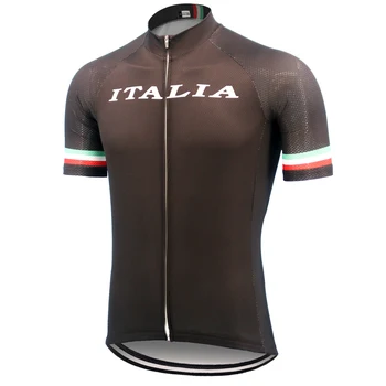 ITALIA de Ciclismo jersey Negro de la bicicleta ropa ropa ciclismo mtb jersey Carretera de Montaña, triatlón de la ropa de deporte Maillot al aire libre