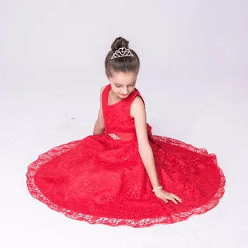 Las niñas 2018 Verano Nueva Ropa de bebés Estilo de la Moda Vestido de Encaje Vestido de Verano de los niños juego de rol, disfraces de princesa dress up