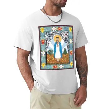 San Kateri Tekakwitha Icono de la Camiseta Blusa de camisetas de graphic tees mens campeón de camisetas