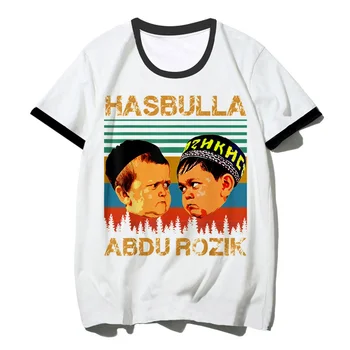 hasbulla t-shirt hombres de anime gráfico y2k japonés ropa t-shirt manga