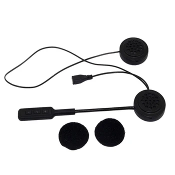 MH01 BT 5.0 Auriculares de Casco de la Motocicleta Auricular manos libres a Caballo de Navegación del Teléfono para Escuchar Música Inalámbrica con Bluetooth
