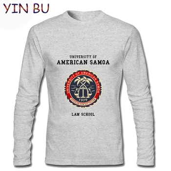 Los hombres de la Universidad De Samoa Americana Camiseta del Mejor Call Saul Breaking Bad Masculina Casual Camiseta de Manga Larga Casual de la Camiseta 2XL