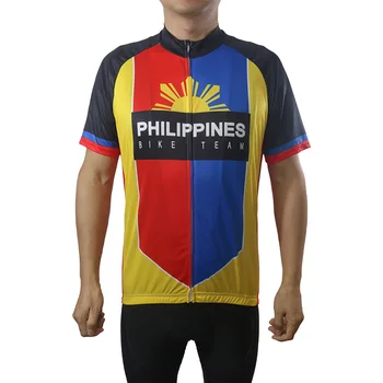 Filipinas Camiseta De Manga Corta Ciclismo De Carretera De Ropa De Bicicletas Camiseta Bike Wear Descenso De Verano Jersey Cuadrícula Chaqueta De Tela De Asalto