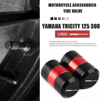 Para Yamaha Tricity 125 300 2015-2020 Motocicleta, Neumático de la Válvula de Aire del Puerto de Vástago Tapa del Enchufe del CNC de Aluminio de los Accesorios