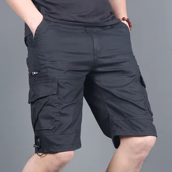 2023 Verano de los Hombres Militares de Cortos de Carga del Ejército de Camuflaje Táctico Corredores de pantalones Cortos de los Hombres de la Moda Suelta Trabajo Casual Pantalones Cortos