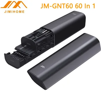 JIMI Magnético juego de destornilladores JM-GNT 60 60 En 1 con Almohadilla Reemplazable por el Tornillo de la Precisión del Controlador de Reparación de Herramientas de Diseño de Prensa de JIMIHOME