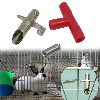 10Pcs Conejo Automático Pezón Agua Alimentador para Roedores, Bebederos Conejo Pezón Potable Herramientas de Bebederos para conejos