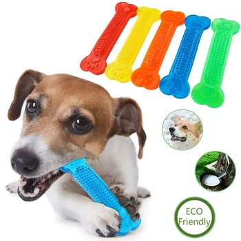 Juguetes del perro Mascota de los Dientes Molares Limpiador de Cepillado Palo trainging Perro Masticar Perros de Juguete Cepillo de dientes Perrito Cachorro Cuidado Dental del Perro de Mascota Cachorros