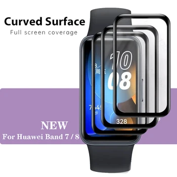 3pcs/5pcs Suave Película Protectora para Huawei Banda 8 7 Pro Protector de Pantalla para Huawei Band8 Band7 reloj Inteligente Accesorios No de Vidrio