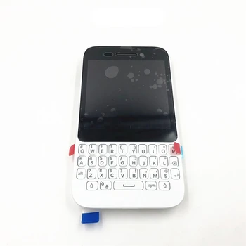 Lleno de Vivienda Nueva Pantalla LCD Digitalizador de Pantalla Táctil+Marco de Bisel+Teclado+Puerta de la Batería Cubierta para BlackBerry Q5