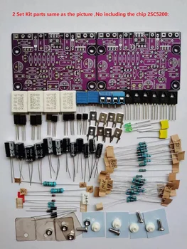 2Pcs DIY Kits de Naim NAP250 MOD VER4 Estéreo de 2 Canales Amplificador de la Junta de Doble DC15-40V No Incluidos 5200 Chip