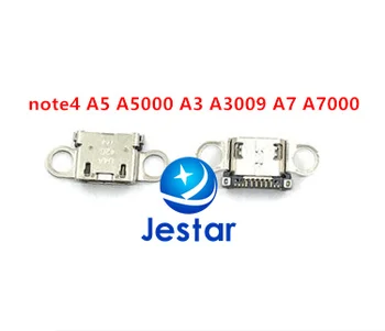 5pcs 10pcs 20pcs de Carga USB del Puerto del cargador para Samsung A3000 A3009A5000 A5009 A7000 A7009 NOTE4