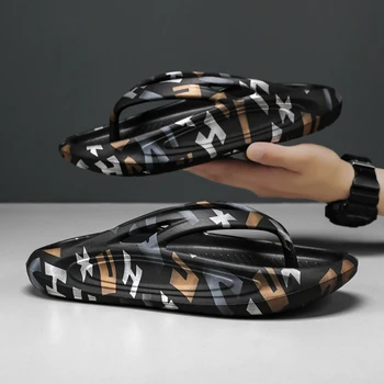 Masaje chanclas de Verano los Hombres Zapatillas Sandalias de Playa Cómodo de los Hombres Casual Zapatos de los Hombres de la Moda Flip Flops Caliente de la venta de Calzado