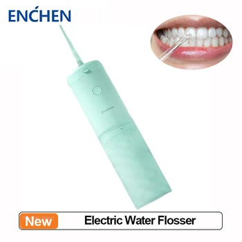 ENCHEN Eléctrico Oral Regantes Recargable irrigador oral agua IPX7 Portátil Dental de los Dientes de la limpieza Con 3 Modos de