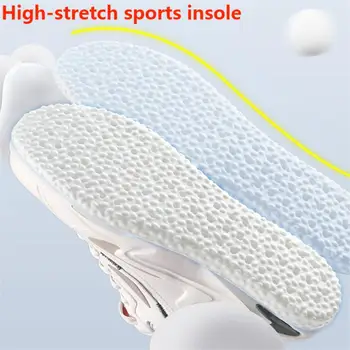Plantillas suaves para los Hombres amortiguadores Absorben el Sudor Respirable Cómodo de Fútbol Plantilla Par de Zapatos de la Almohadilla de Accesorios de Calzado