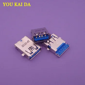 5-50pcs 3.0 conector USB puerto de socket para ASUS X43E K43S K43SA K43SJ K43SV K43SD K43SM K43E K53 N53S K53JG K53JF K53SV K53SN K53J