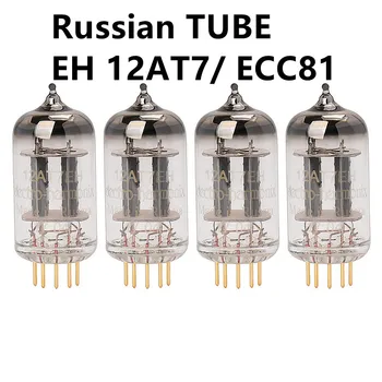 Tubo de vacío EH 12AT7 ECC81 de Oro de Pie para Tubo Electrónico Amplificador de alta fidelidad de Audio Amplificador de Potencia Original Coincidencia Exacta Genuino