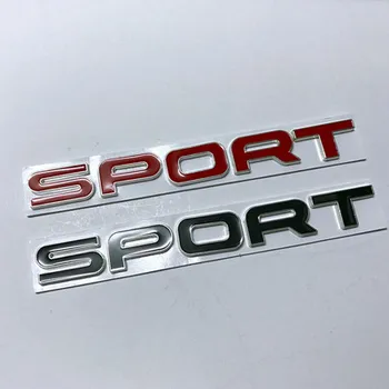 1X 3D de Metal del Coche deportivo del Lado del Guardabarros Trasero Tronco Insignia Emblema etiqueta Engomada de Calcomanías para Land Rover Range Rover,alquiler de decoraciones