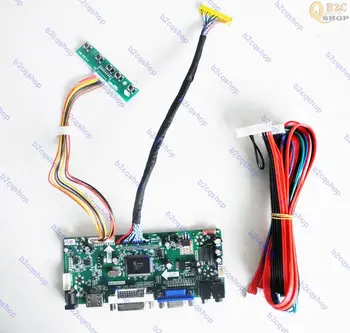 LCD controlador de la controladora de la Junta de Monitor Kit para LC430DUY-SHA1 1920X1080 panel de pantalla compatible con HDMI+DVI+VGA+Audio
