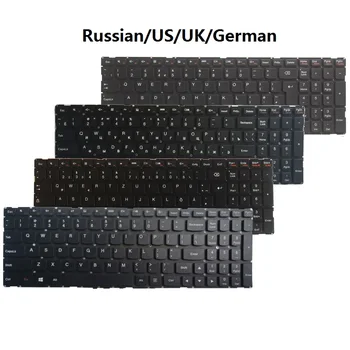 Rusia/estados unidos/reino unido/alemán teclado del ordenador portátil Para Lenovo IdeaPad 700-15 700-15ISK 700-17ISK 700-17 Flex 3-1570 Flex 3-1580 Borde 2-1580