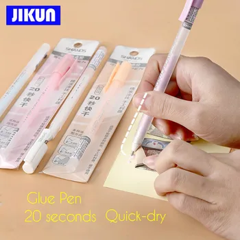 1mm Pegamento Lápices - JIKUN 1pc Rápido, Seco y de Alta Viscosidad Creativo Pegamento Lápiz de Artesanía BRICOLAJE de colores Pegamento S635