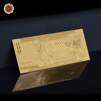 Filipinas Chapado en Oro De 1000 Billetes Conmemorativos Reto de Billetes de Negocios de Recuerdos Regalo para la Colección de Decoración para el Hogar