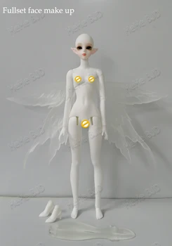 HeHeBJD la fantasía de la muñeca de la chica COMO el tamaño 1/6 elfo de orejas bastante chica Especial cuerpo