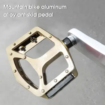 1 Par de Pedales de Bicicleta de Anti Slip Roll Bola de Aleación de Aluminio de Buena Tenacidad de Montar los Pedales para Bicicleta