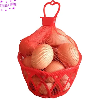 10Pcs cesta de Plástico para el embalaje de los huevos, huevo tazón para el embalaje de los huevos, ahuecada pequeña cesta para el embalaje de regalo