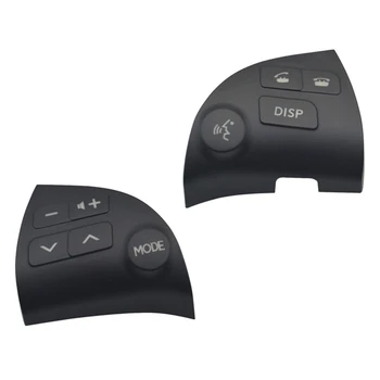 Volante de auto Control de la Cubierta del Interruptor de Audio Bluetooth Multi Cubierta del Botón de Piezas del Coche Para Lexus ES350 2006-2012 84250-33190-C0